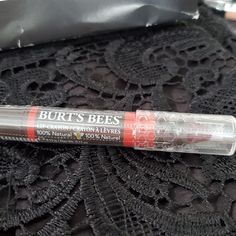 5 For $25. 100%Natural Lip Crayon. The Shade Is Napa Vineyard. Sealed In Package. Bundle 5 Of The 5 For $25 Items In My Closet And Make A $25 Offer And They Are Yours!!! Burts Bees Makeup, Red Lip Stain, Baby Lips Maybelline, Wet Lips, Burts Bees Lip, Lips Essentials, Lip Balm Stick, Dior Lip Glow, Soft Matte Lip Cream