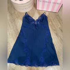 Victoria’s Secret Lingerie Victoria's Secret Blue Sleepwear For Night, Victoria's Secret Blue Sleepwear With Lace Trim, Victoria's Secret Blue Sheer Sleepwear, Fitted V-neck Sleepwear By Victoria's Secret, Victoria's Secret Blue V-neck Sleepwear, Victoria's Secret V-neck Summer Sleepwear, Victoria's Secret Pink V-neck Sleepwear, Victoria’s Secret, Women's Intimates