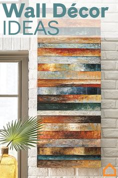 an advertisement for wall decor ideas