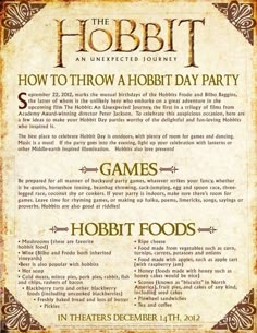 an old poster with spanish writing on the front and back side of it, which reads hobbit