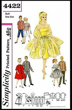 an old fashion sewing pattern from the 1960s