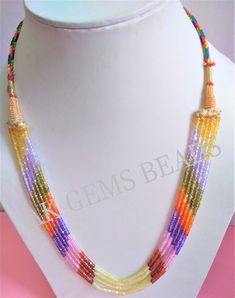 Multicolor Crystal Beads For Jewelry Making, Crystal Necklaces With Colorful Round Beads, Multicolor Crystal Beaded Jewelry, Multicolor Beaded Crystal Jewelry, Multicolor Crystal Beaded Necklace, Bohemian Multicolor Crystal Beaded Necklaces, Multicolor Crystal Beaded Chain Necklace, Multicolor Crystal Necklaces With Colorful Beads, Multicolor Faceted Crystal Beads