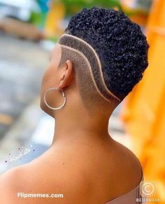 Low Cut Hairstyles, Natural Hair Haircuts, Short Natural Haircuts, Short Hair Designs, Black Hair Short Cuts, Short Shaved Hairstyles, Shaved Hair Designs, Shaved Side Hairstyles, Tapered Natural Hair