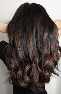 Haircolor Ideas, Dark Caramel, Black Hair Dye, Hair Dark, Brown Balayage, Super Hair