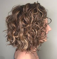 Bronde Bob, Messy Bob, Messy Curls, Wavy Bob Hairstyles, Curly Haircuts, Wavy Bob