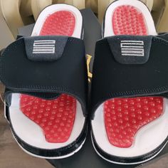 Brand New Jordan Hydro Slide. Size 9 . Thanks Sporty Slides With Round Toe And White Sole, Sporty Slip-on Jordan Shoes With Cushioned Footbed, Casual Synthetic Slip-on Jordan Shoes, Non-slip Synthetic Jordan Shoes For Streetwear, Shoes Jordan, Jordan Black, Newest Jordans, Jordans For Men, Jordan Shoes