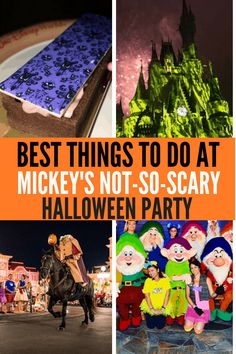 the best things to do at mickey's not - so - scary halloween party