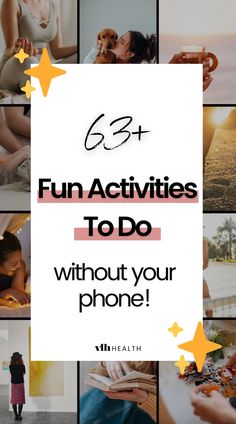 Screen-free activities for adults Life Changing Habits, Screen Free Activities, Things To Do When Bored, Activities For Adults, Digital Detox, Fun Activities To Do, Screen Free, Free Activities