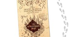 the maraadder's map from harry potter