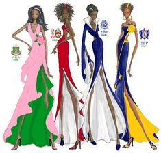 Finer Womanhood, Sorority Art, Delta Girl, Aka Sorority, Alpha Phi Alpha, Delta Sigma Theta Sorority, Kappa Alpha Psi