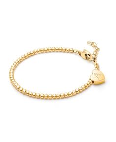 This darling little bracelet is a sweet yet modern design, crafted with delicate care and timeless elegance. A dainty style adorned with a beautifully engraved heart, it is a personalized piece that is made to create lasting memories. Gold Baby Bracelet, Baby Gold Bracelet, Baby Jewelry Gold, Dainty Style, Engraved Initials, Nursery Inspo