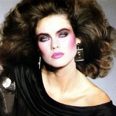 80s makeup - Google Search                                                                                                                                                                                 Más Carol Alt