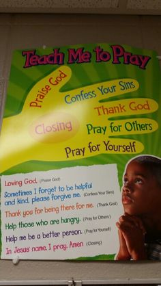 Books In The Bible, Teach Me To Pray, Preschool Bible Lessons