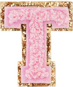 Flamingo Mini Glitter Varsity Letter Patch Stoney Clover Lane Patches, Kendall Birthday, Fun Beauty Products, Varsity Letters, Letter Icon, Collection Letter, Barbie Birthday Party, Chenille Patch, Varsity Letter