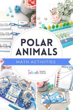 polar animals math activities for kids