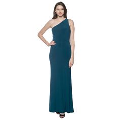 Add some red carpet-ready elegant glam to your dress wardrobe with this Juniors' Jump One-shoulder Strap-back Detail Maxi Dress.Click on this WOMEN'S GUIDE to find the perfect fit and more! FEATURES One-shoulder strap-back detail Evening gown silhouette Soft jersey fabric Straight hem Zipper side Sleeveless Fully lined One-shoulder necklineFIT & SIZING True to size fit 60-in. length from shoulder to hem Maxi length hits at the ankleFABRIC & CARE Polyester, spandex Hand wash and line dry Imported Dress Wardrobe, Gown Silhouette, Red Carpet Ready, Back Details, Evening Gown, Jersey Fabric, Polyester Spandex, Evening Gowns, Gender Female