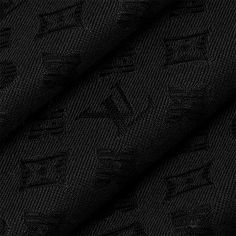 LOUIS VUITTON® - Evermore Shawl - Black Shawl Black, Monogram Pattern, Louis Vuitton Official, Rolled Hem, Pattern Making, Latest Design, The Black, The House, Shawl