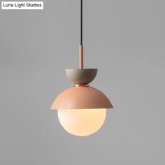 a light that is hanging from a ceiling