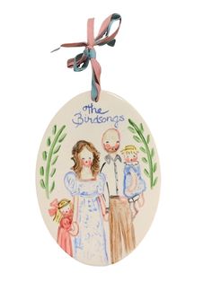 Custom Family Portrait Ornament - Premium  from Tricia Lowenfield Design Portrait Ornaments, Ages And Stages, Stages Of Life, Skin Colors, Custom Family Portrait, Messaging App, Sweet Gifts, Family Portrait, Merry And Bright