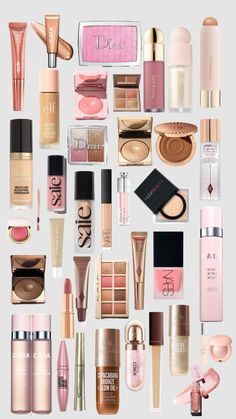 Makeup Beauty Room, Make Up Cosmetics, Makeup Bag Essentials, Makeup Accesories, Smink Inspiration, Makeup Needs, Makeup Eye Looks, Makeup Must Haves