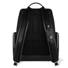 Flap Backpack Large in Leather & Canvas | Black | RIMOWA Modern Backpack With Leather Trim For On-the-go, Luxury Backpack With Detachable Strap, Designer Business Backpack With Removable Pouch, Luxury Coated Canvas Backpack For Everyday, Luxury Backpack With Leather Handles And Coated Canvas, Luxury Coated Canvas Backpack With Leather Handles, Luxury Backpack With Removable Pouch, Elegant Coated Canvas Backpack For Travel, Luxury Business Backpack With Removable Pouch