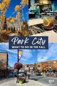 the park city area and what to do in the fall