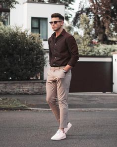 Smart Casual Menswear, Airplane Wallpaper, Shirt Outfit Men, Formal Men, Casual Menswear, Formal Men Outfit, Pants Outfit Men