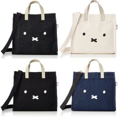 Miffy HAPITAS 2WAY Bag Shoulder Bag Tote 6033 Black White Denim Blue Denim Black Size: H24cm x W28cm x D14cm (9.4 x 11.0 x 5.5")  Number of pockets: 4 (0 outside/4 inside) Weight: 420g Total length of handle: 23.5cm (9.3") With shoulder strap (total length 127cm (50")) Thank you for checking out our store! We are located in Japan. Our goal is to provide fine Japanese products to the world. It's our pleasure to make you happy with our selected item. If you have any questions, feel free to contact Crafting Table, Digital Wardrobe, 5 Number, Cute Outfits With Jeans, Japanese Products, Fits Clothes, Closet Goals, Wallet Pouch, Birthday List