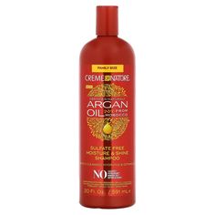 This sulfate-free formula nourishes, hydrates and adds Exotic Shine, while gently cleansing and detangling. Creme Of Nature, Argan Oil Shampoo, Clean Hair, Sulfate Free, Hair Care Shampoo, Argan Oil, Mineral Oil, Shampoo And Conditioner, Beauty Care