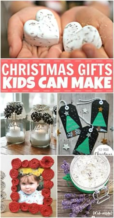 christmas gifts kids can make for the holiday season with these fun crafts and activities that are easy to make