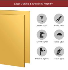 the laser cutting and engraving friendly door is shown with instructions for how to use it