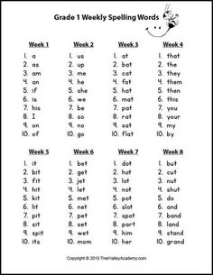 grade 1 spelling worksheet with words and numbers to practice the word workbook