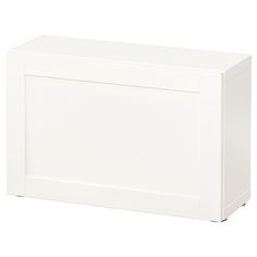 an empty white box on a white background