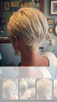 Chic Haircut, Short Shaved Hairstyles, Pixie Haircut For Thick Hair, Short Hair Trends, Super Short Hair, Very Short Hair