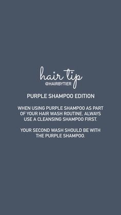 Monat purple shampoo Hairstylist Social Media Posts, Hairstylist Content Ideas, Ritual Quotes, Salon Shirts, Hair Sayings, Hairstylist Aesthetic, Salon Marketing Social Media, Hairstylist Marketing, Hair Stylist Tips