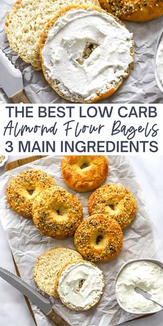 the best low carb almond flour bagels 3 main ingredients