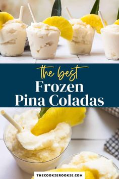 the best frozen pina coladas