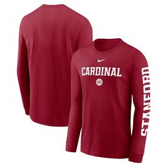 Rep your favorite college basketball team with the Nike Basketball Icon Two-Hit Long Sleeve T-Shirt, designed for dedicated Stanford Cardinal fans. This tee features the Stanford Cardinal basketball icon boldly displayed across the chest, making it clear which team you support. With the team wordmark running down each sleeve, this shirt provides a sporty and spirited look for any fan. Basketball Icon, Nike Long Sleeve, Basketball Team, Nike Basketball, College Basketball, Basketball Teams, Men's Nike, Long Sleeve T Shirt, Nike Men