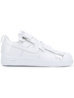 Nike Acronym X Lunar Force 1 Air sneakers SS20 | Farfetch.com White Sporty Sneakers With Front Lace-up, White Sporty Lace-up Sneakers, Sporty Sneakers With Zipper Closure For Streetwear, Leather Sneakers With Zipper For Streetwear, Low-top Sneakers With Zipper For Streetwear, White High-top Sneakers With Zipper, Low-top Sneakers With Zipper Closure For Streetwear, White Sporty High-top Sneakers With Lace-up Fastening, White High-top Sneakers With Lace-up Fastening For Streetwear