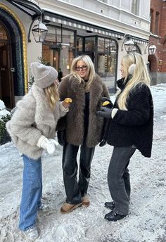 Faux Fur Casual Outfit, Amsterdam December Outfit, Winter Outfits Amsterdam, Amsterdam Outfits Winter, Paris December Outfit, Amsterdam Outfit Winter, City Winter Outfit, Icelandic Fashion, Mode Au Ski