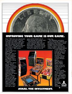 an advertisement for the game is shown