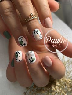 Summer Nails 2023, Manicure Nail Designs, Work Nails, Nails 2023, Trendy Nail Art, Short Acrylic Nails Designs, Nails Manicure, Floral Nails, Summer Nail