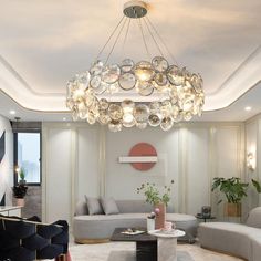 Unique Design Crystal Chrome Chandelier -Pendant Light - Living Room | Sofary Dining Room Bar Ideas, Entry Way Lighting Fixtures, Coastal Lights, Room Bar Ideas, Entry Way Lighting, Lighting 2023, Home Retreat, Long Acrylic Nail, Dining Room Lights