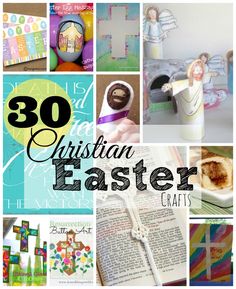 30 Christian Easter Crafts Projects For Teenagers, Easter Religious Crafts, Easter Activities For Kids, Christian Crafts, Easter Religious, Bible Crafts