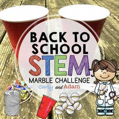 Back to School STEM Challenge: Marble Challenge Third Grade Stem Activities, Brain Breaks Elementary, Back To School Stem, Stem Club, Elementary Stem Activities, Student Reflection, Stem Classes, Stem Elementary, Stem Lab