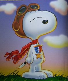 a painting of a snoopy dog with sunglasses on it's head and scarf around his neck