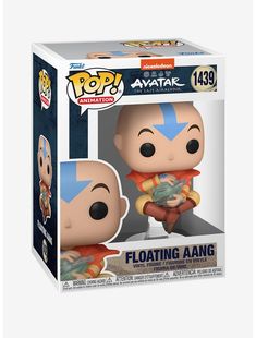 avatar pop vinyl figure floating aang