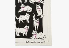 Our new silk scarf is the cat's meow. | Kate Spade Pretty Kitty Silk Square Scarf Silk Square Scarf, Pretty Kitty, Cats Meow, Pretty Cats, Square Scarf, Kate Spade New York, Silk Scarf, Kate Spade, Kitty