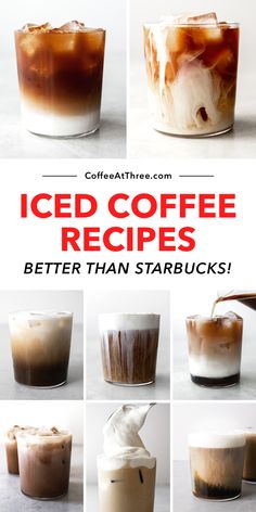 iced coffee recipes are the perfect way to start your morning