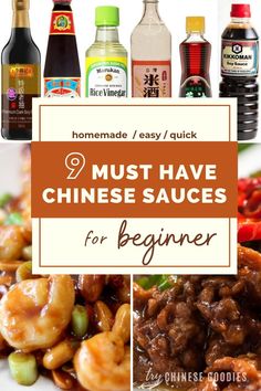 chinese sauces for beginners to learn how to make them taste good and delicious